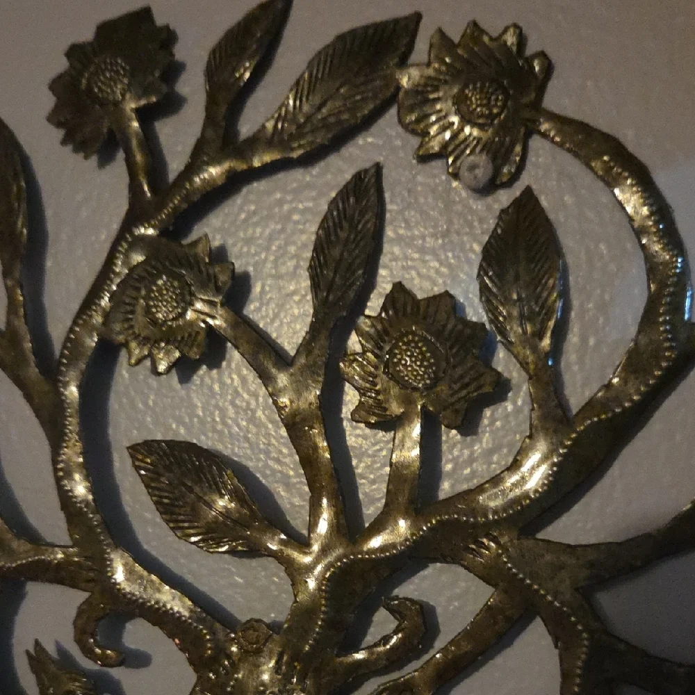 Handmade Tree of Life Metal Wall Art